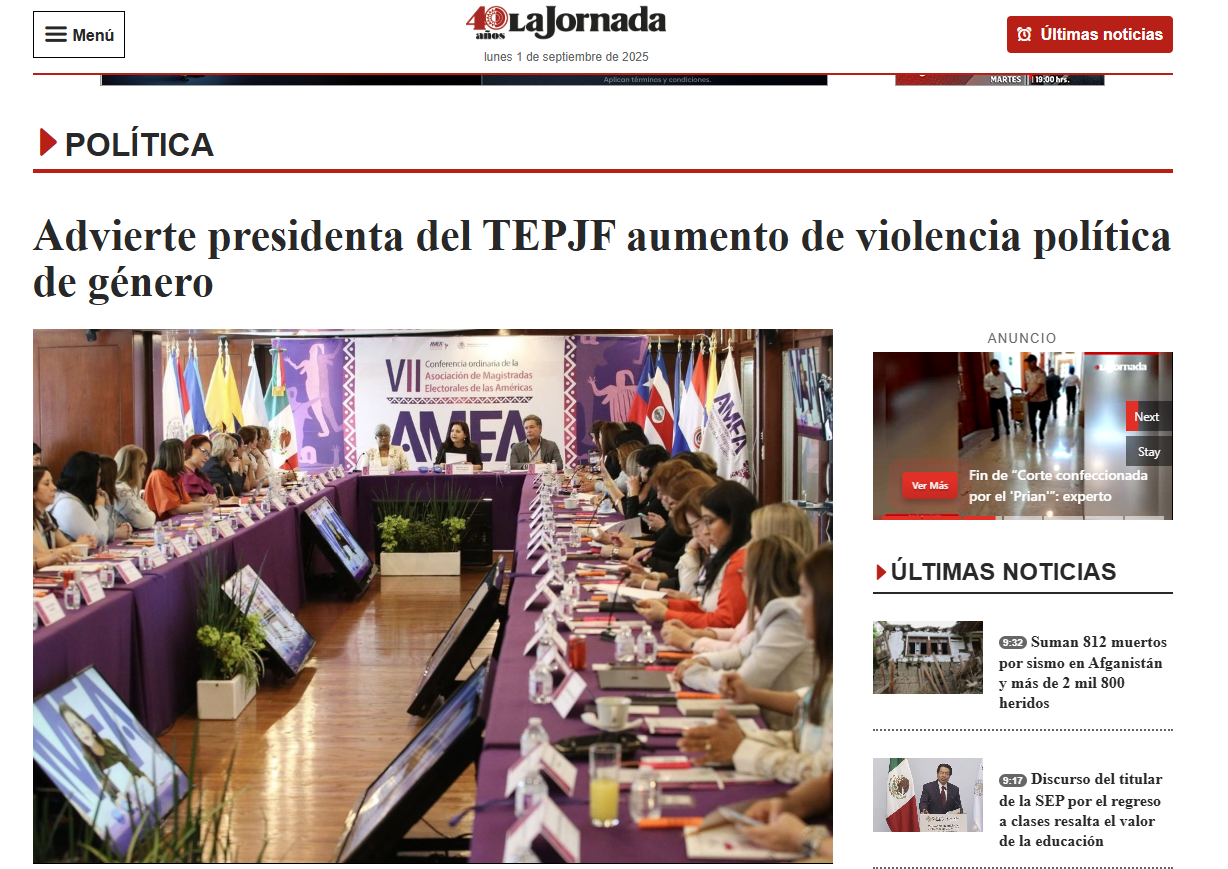 PLRA elimina la paridad y el cupo de las mujeres pasa a ser un mínimo de 20% en las listas de candidatos