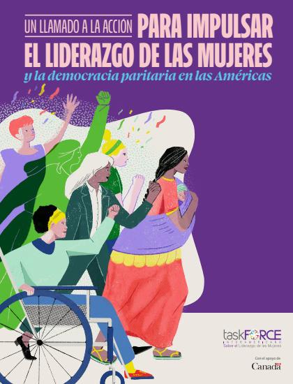 Un llamado a la acción para impulsar el liderazgo de las mujeres y la democracia paritaria en las Américas 